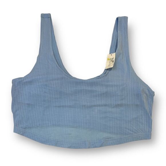 Aerie Ribbed Cropped Top Size Large - Picture 1 of 5